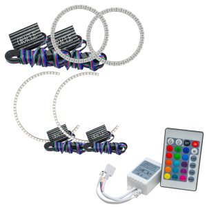 Infiniti G37 Coupe Headlight Halo Kit - ORACLE Lighting - ColorSHIFT w/ Simple Controller - `08-`10